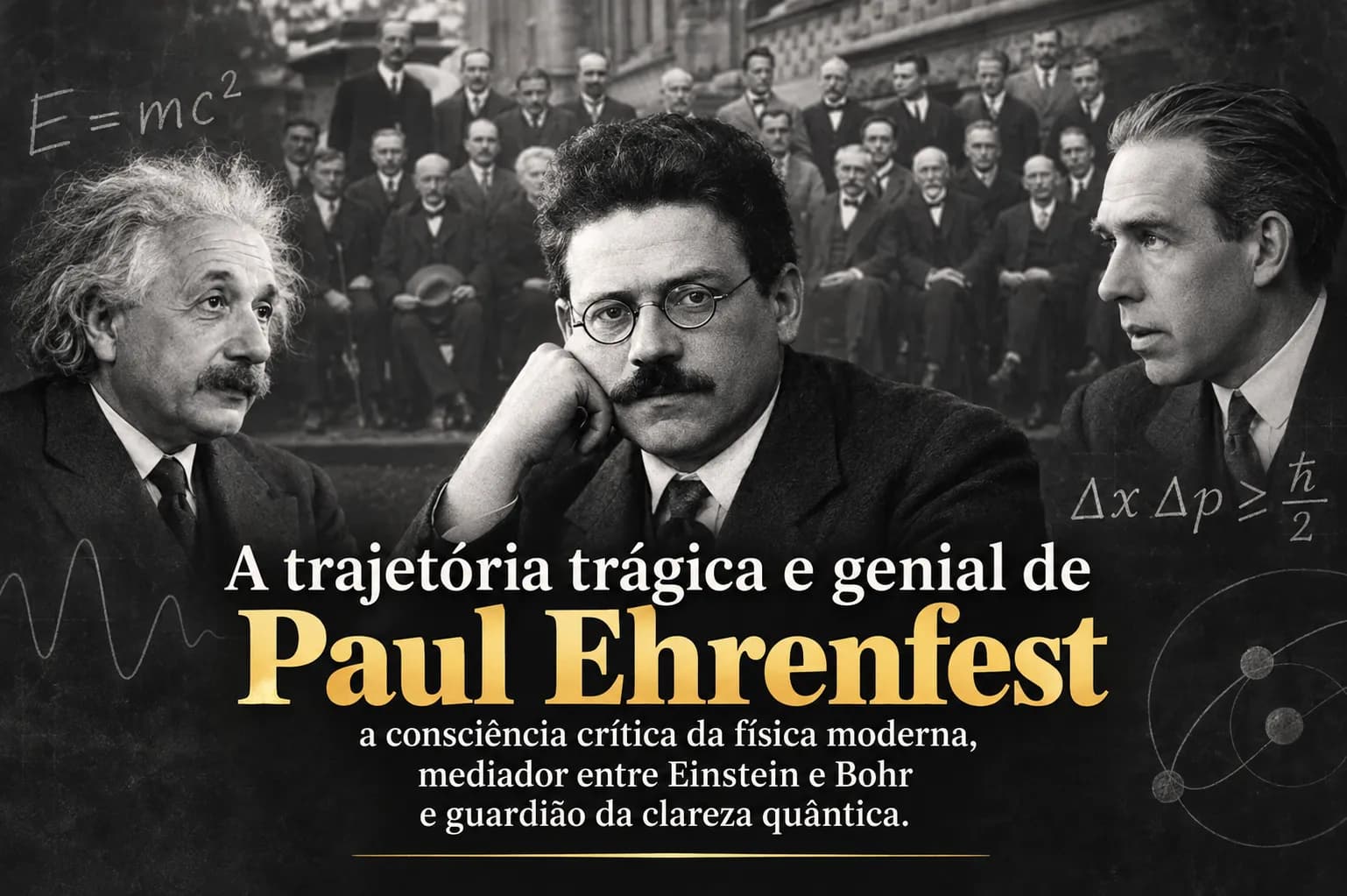 A Consciência da Física: Tragédia, Rigor e Intuição em Paul Ehrenfest (1880–1933)